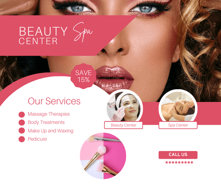 poster design for beauty salon