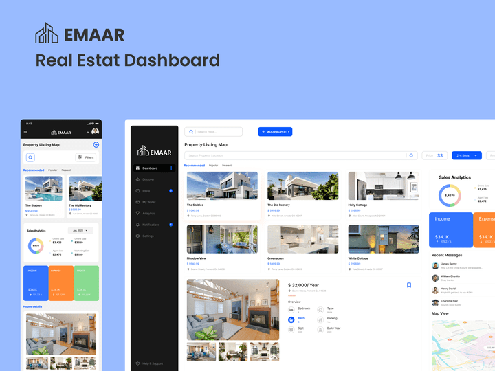 Real Estate Dashboard