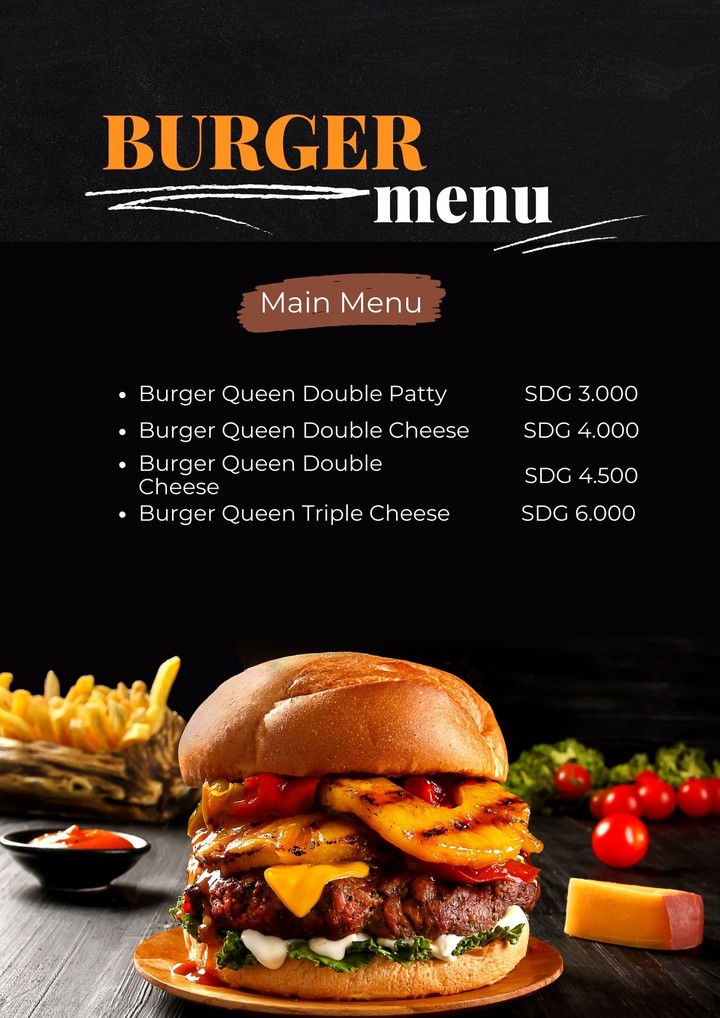 Burger menu