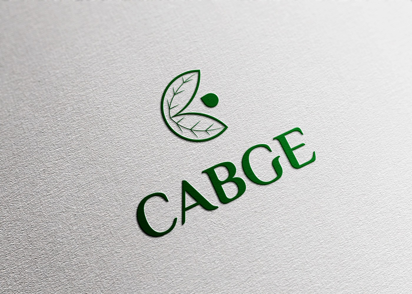 CABGE logo design