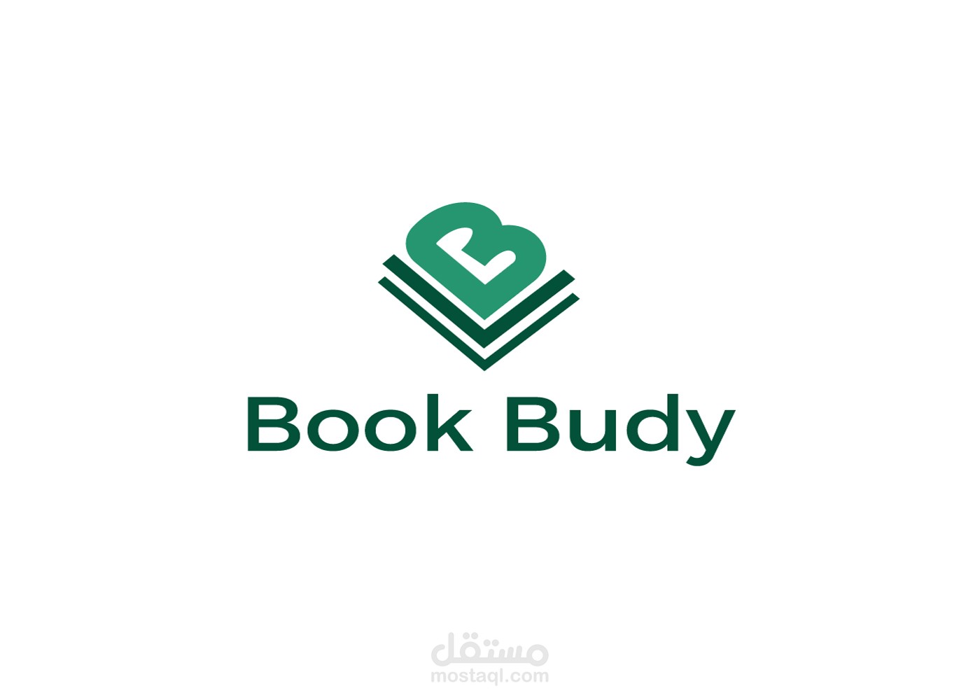 Book budy logo design