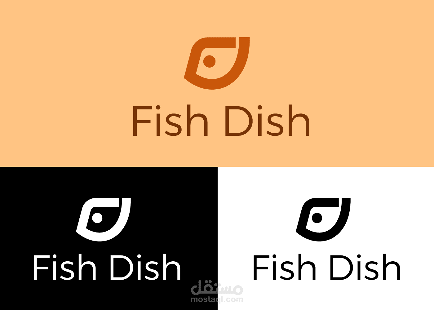 Fish Dish logo design