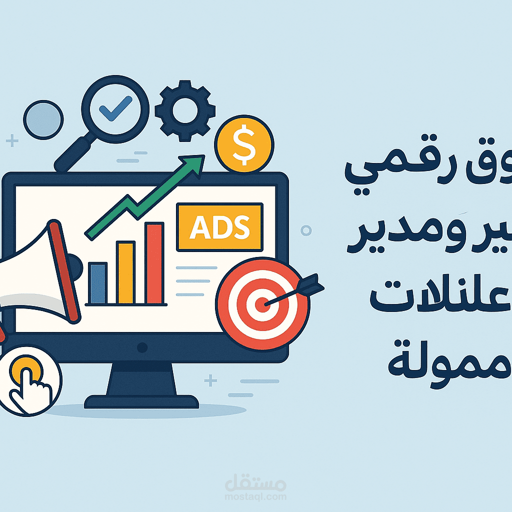 إدارة الحملات الإعلانية وتحسين الأداء الرقمي لزيادة المبيعات والتحويلات