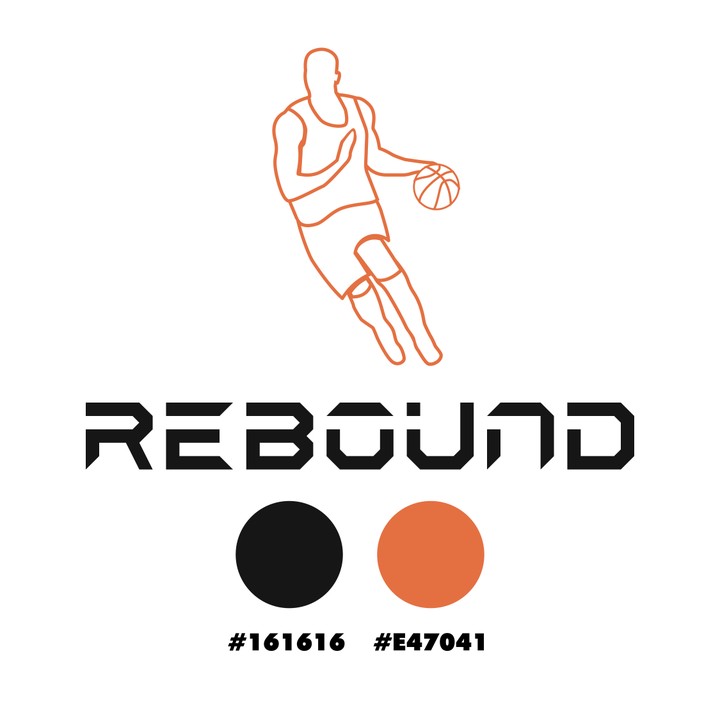 Rebound Basketball Visual Identity