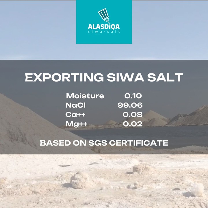 Al-asdiqa for siwa salt extraction & distribution