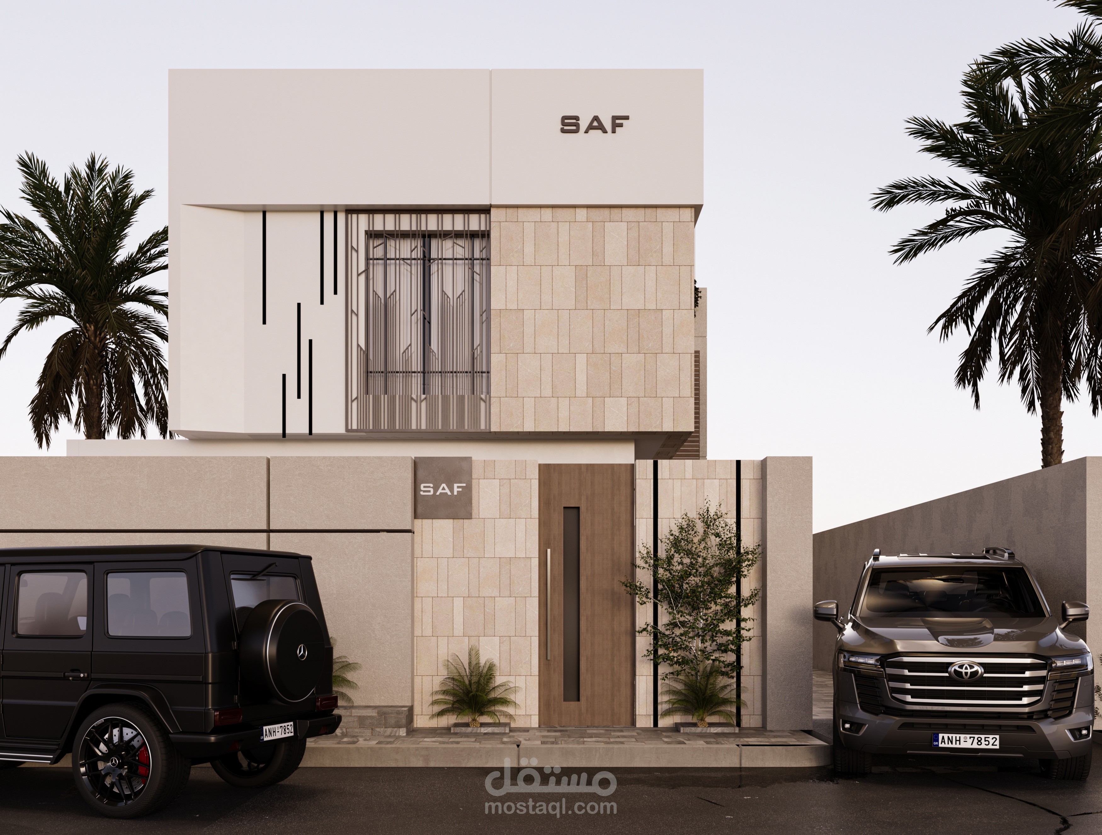 تصميم فيلا خاصة في السعودية