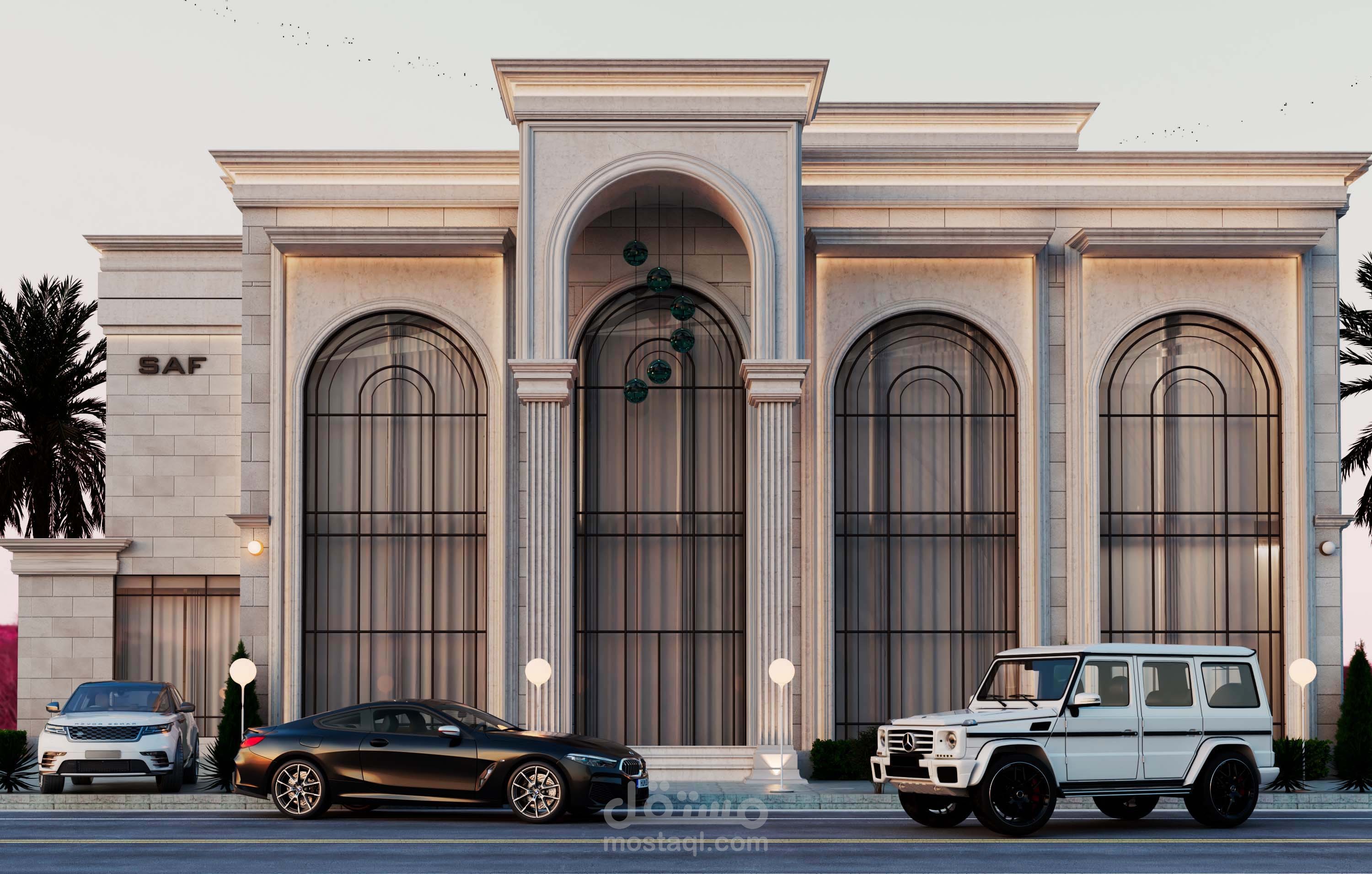 تصميم فيلا خاصة في السعودية