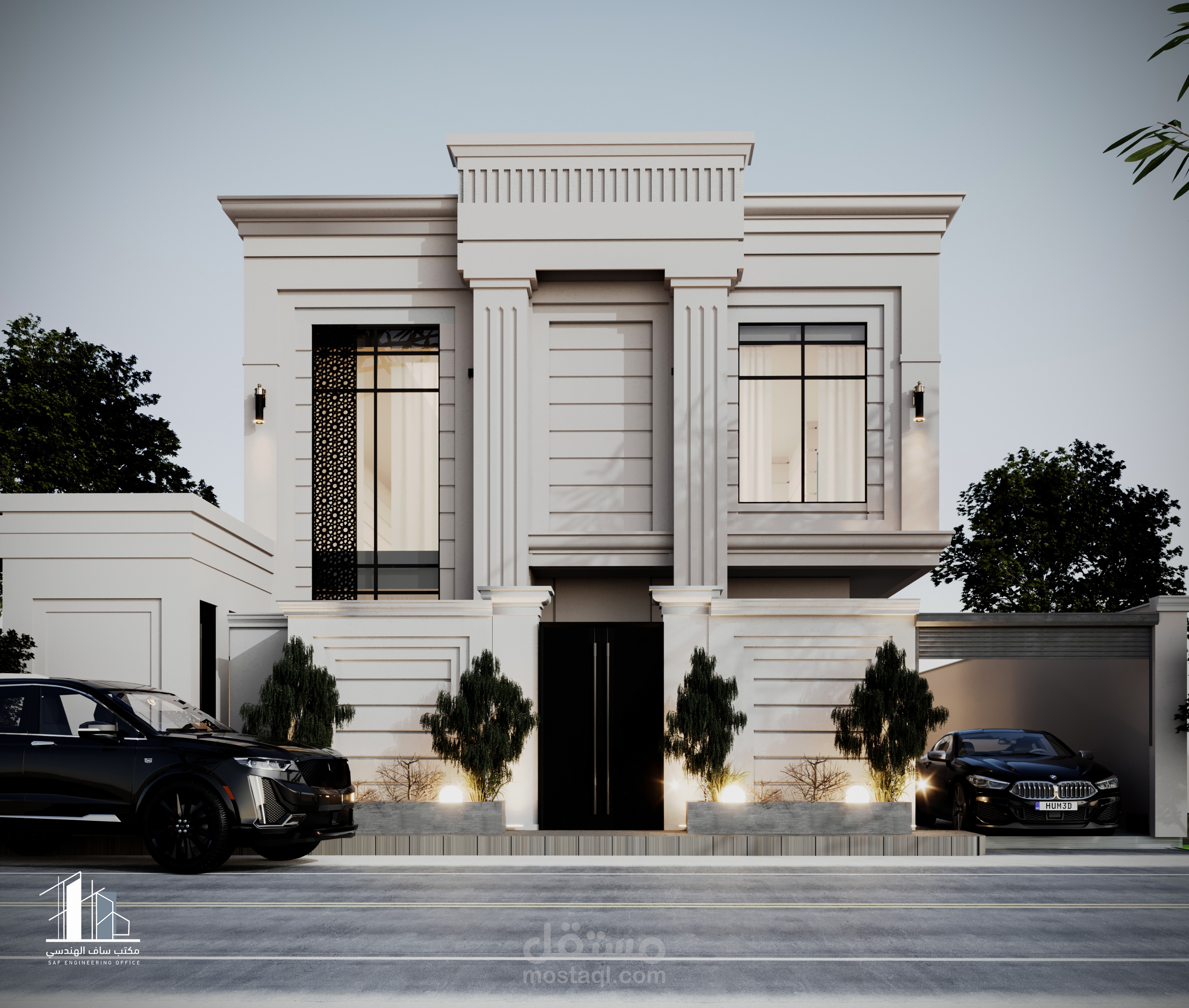 تصميم فيلا خاصة في السعودية