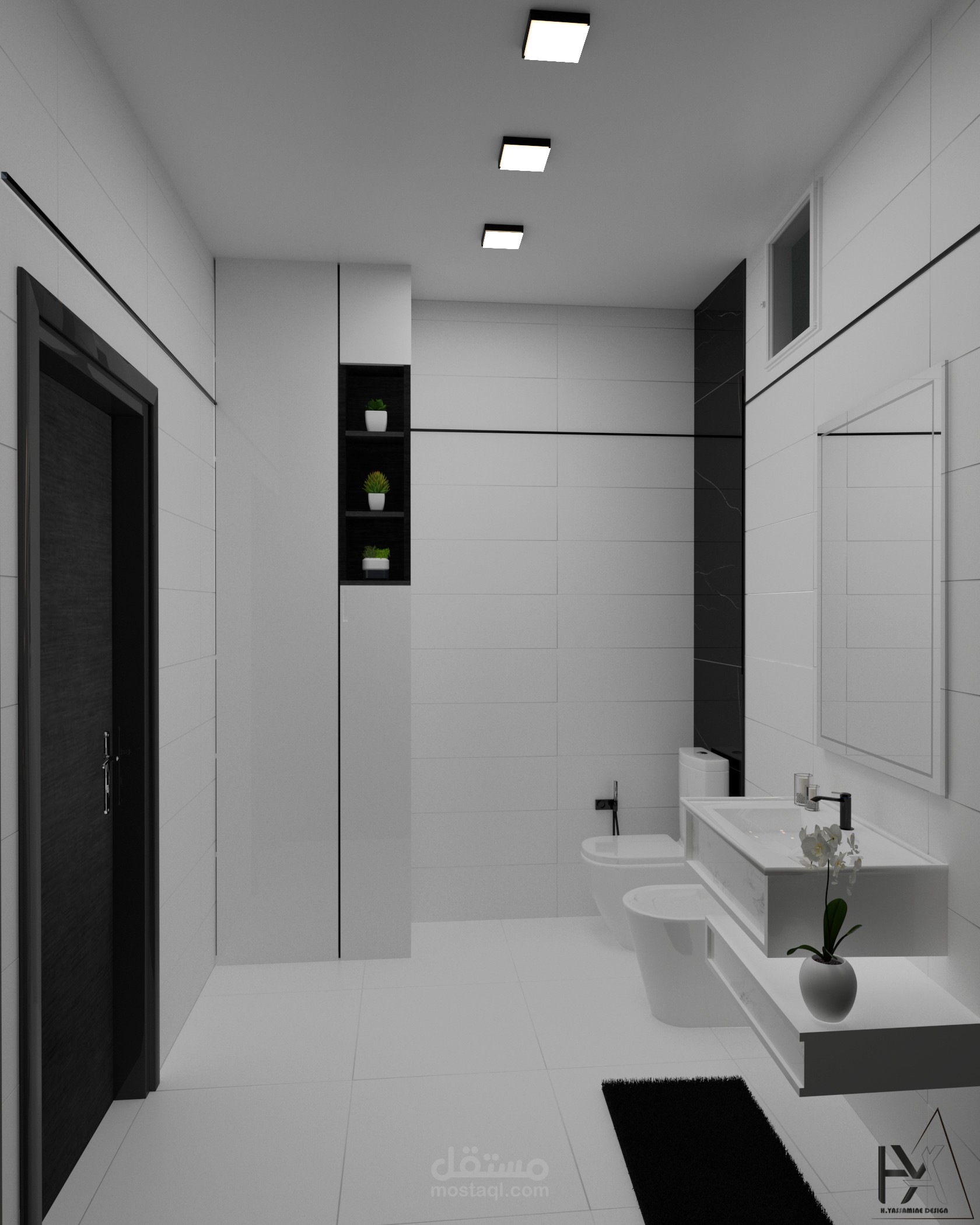 Bathroom design -تصميم حمام | مستقل