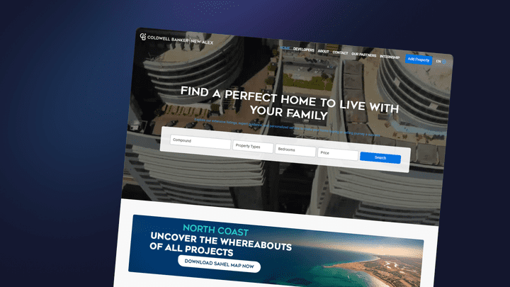 Real estate website