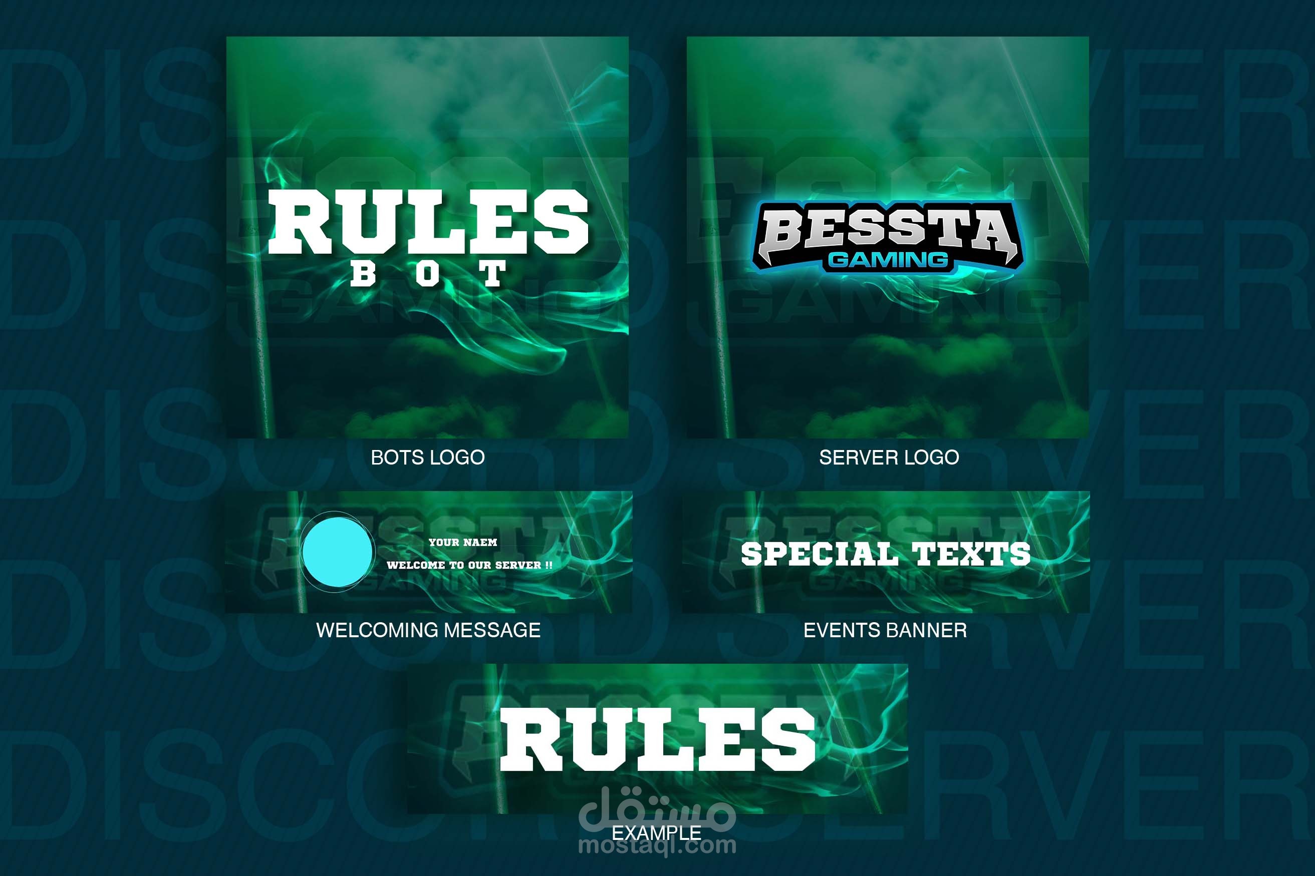 CREAT DISCORD SERVER LOGOS