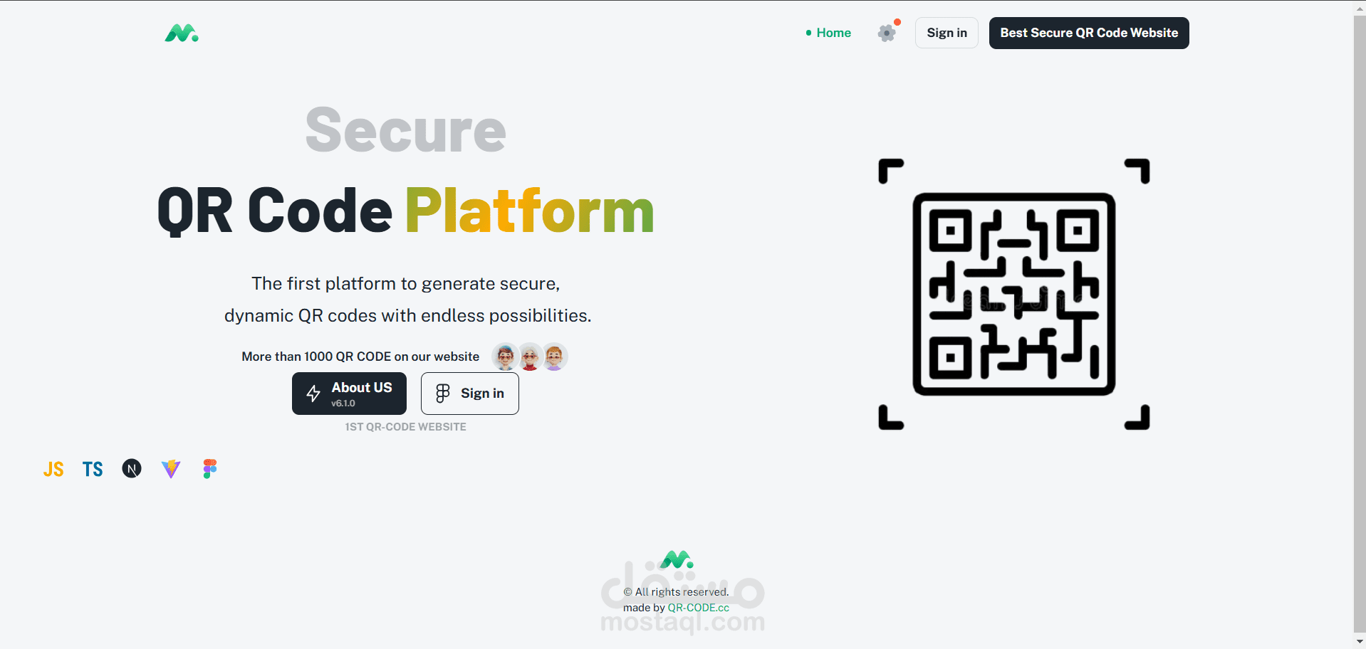 Secure QR Code Manager: Dynamic & Password-Protected QR Codes