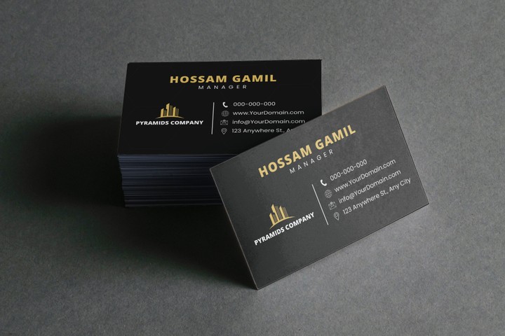 تــصــمــيـــم كـــــارت شــخــصــــى | Business Card