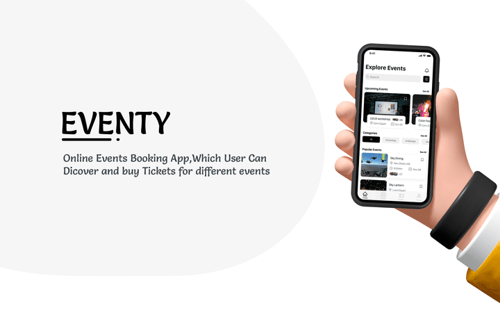 Events booking app