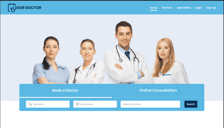 Medical Booking Website