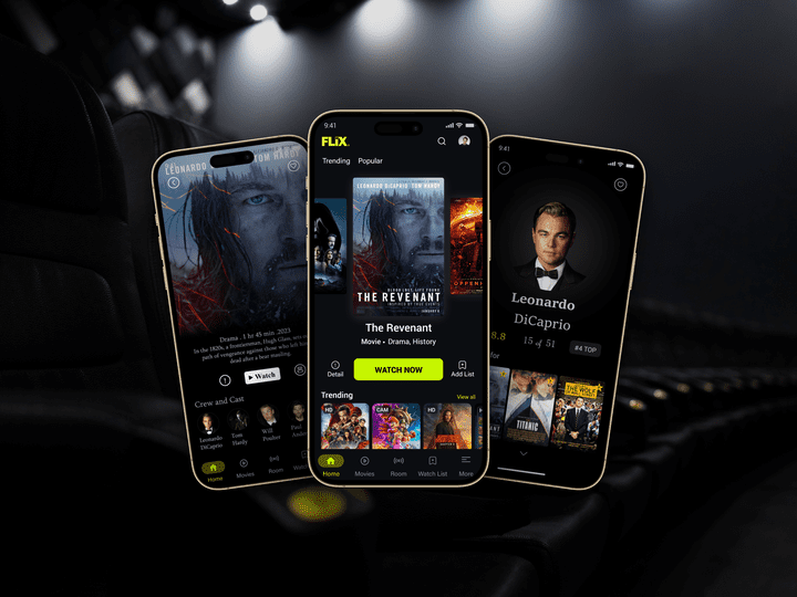 Movie Streaming App || تطبيق بث الأفلام