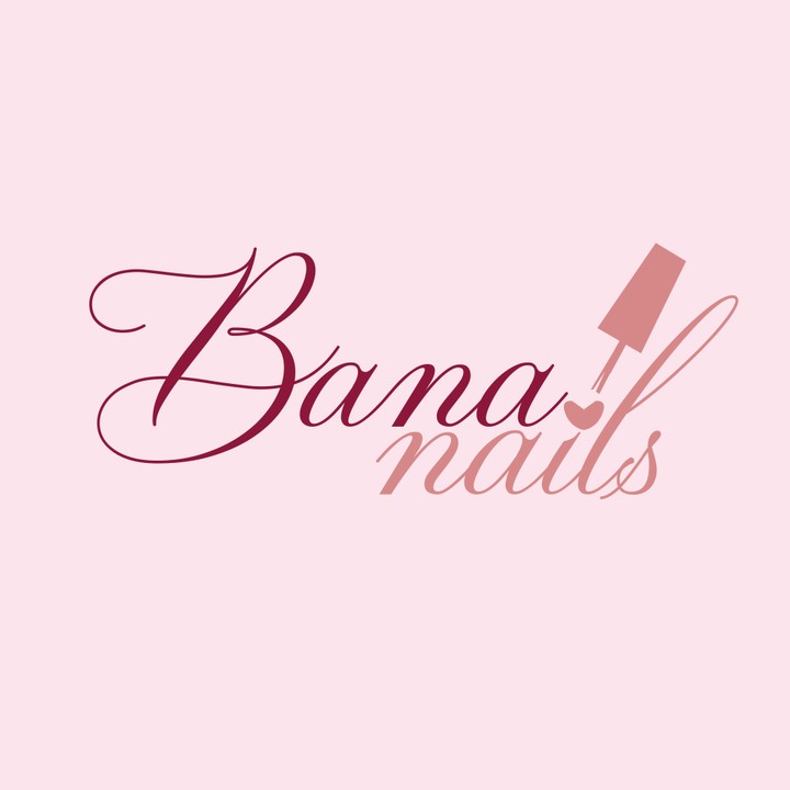 تصميم شعار+Facebook cover لصالح محل bana nails