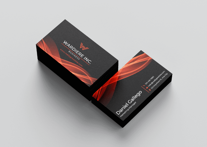 Wardiere Business card