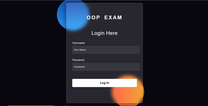 Desgin Login Page