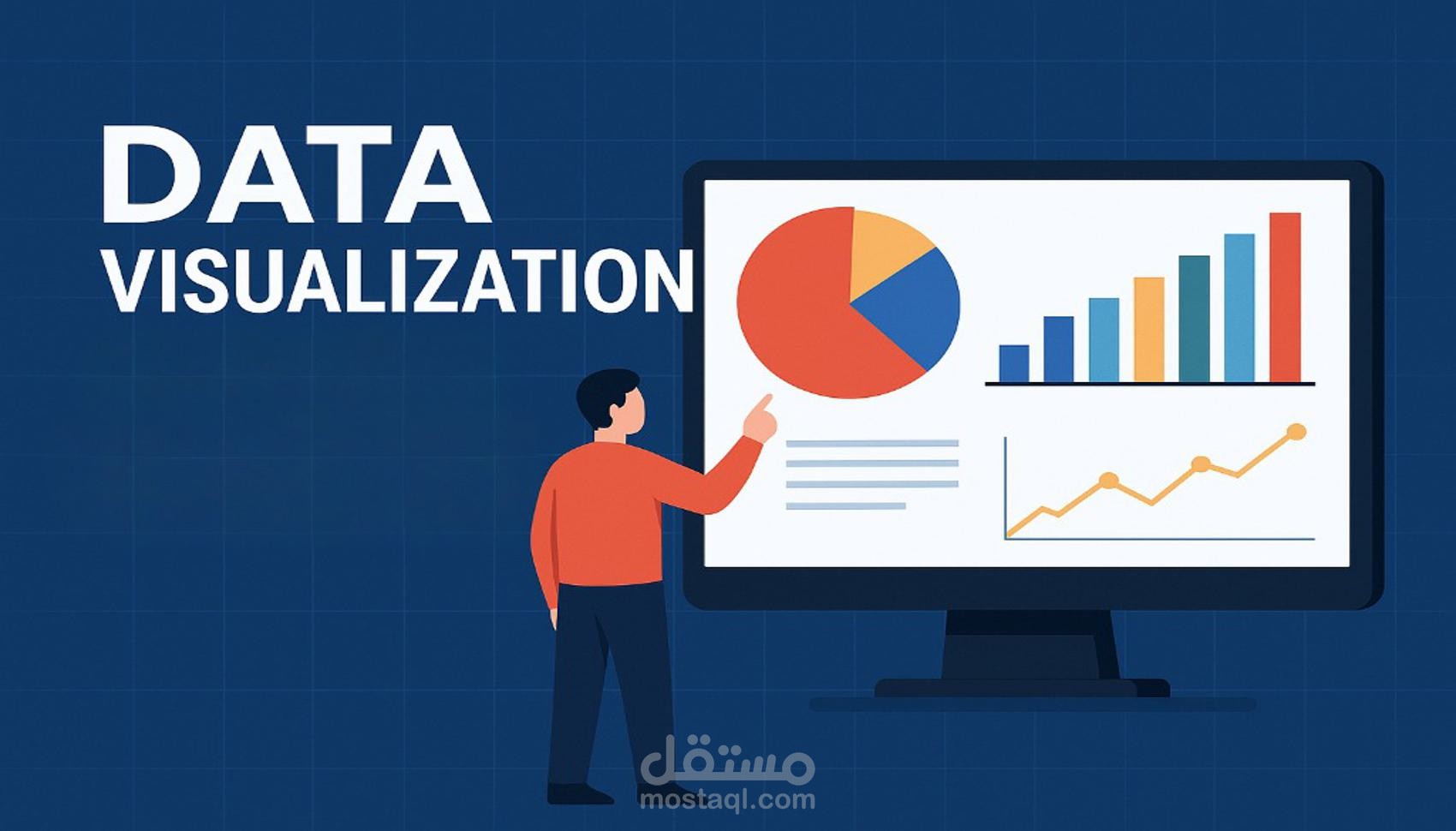 تنظيف وتحليل وتصوير البيانات بأعلى جودة