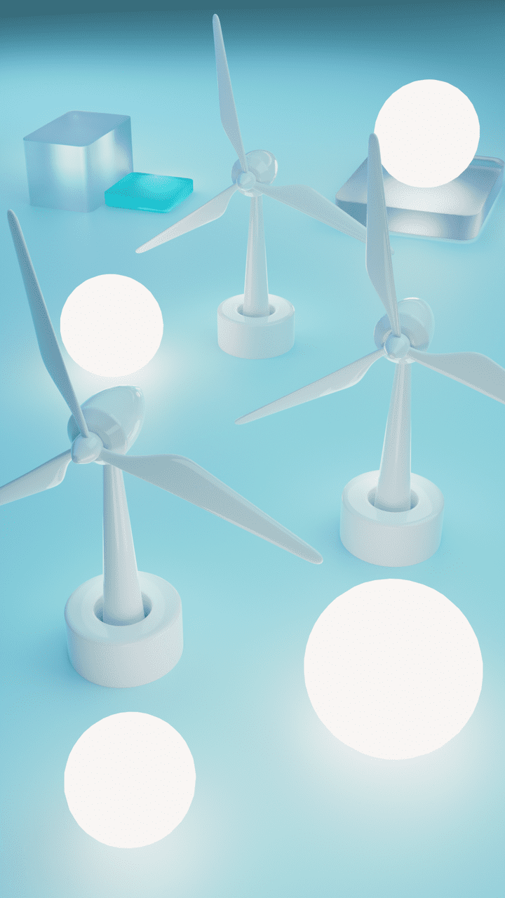 Blender Wind Farm