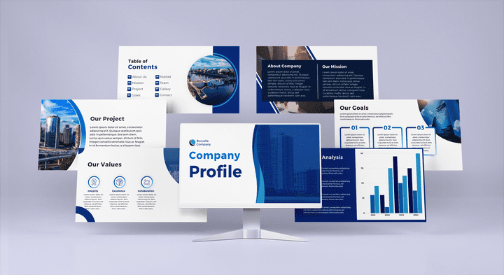 تصميم COMPANY PROFILE