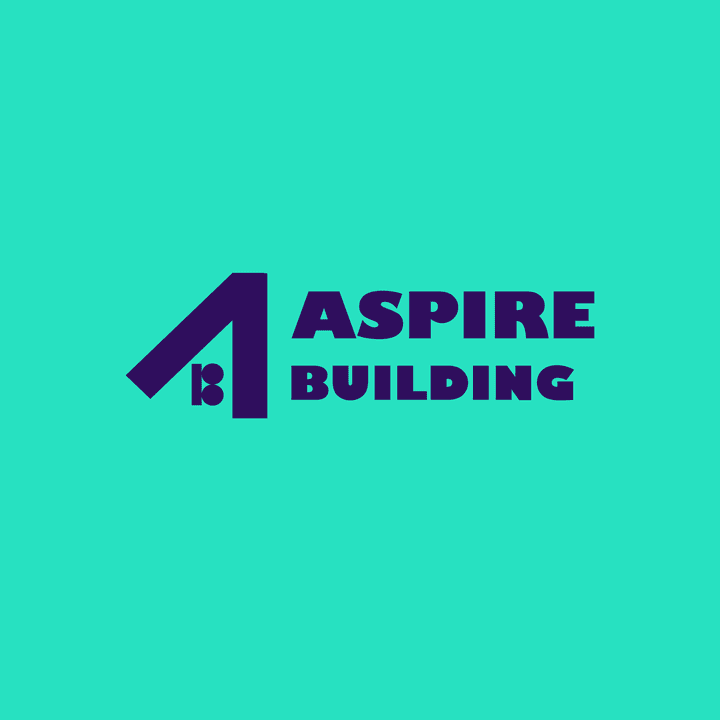 Aspire building company logo