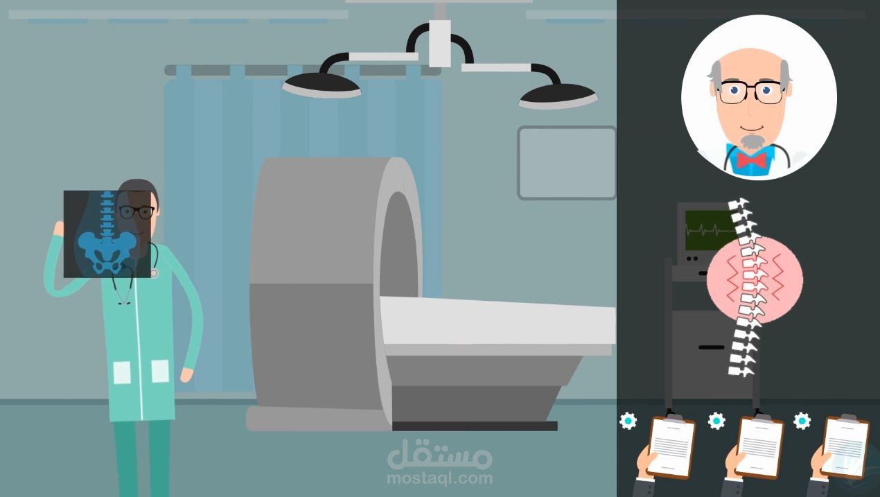 موشن جرافيك توعوي عن العلاج الطبيعي