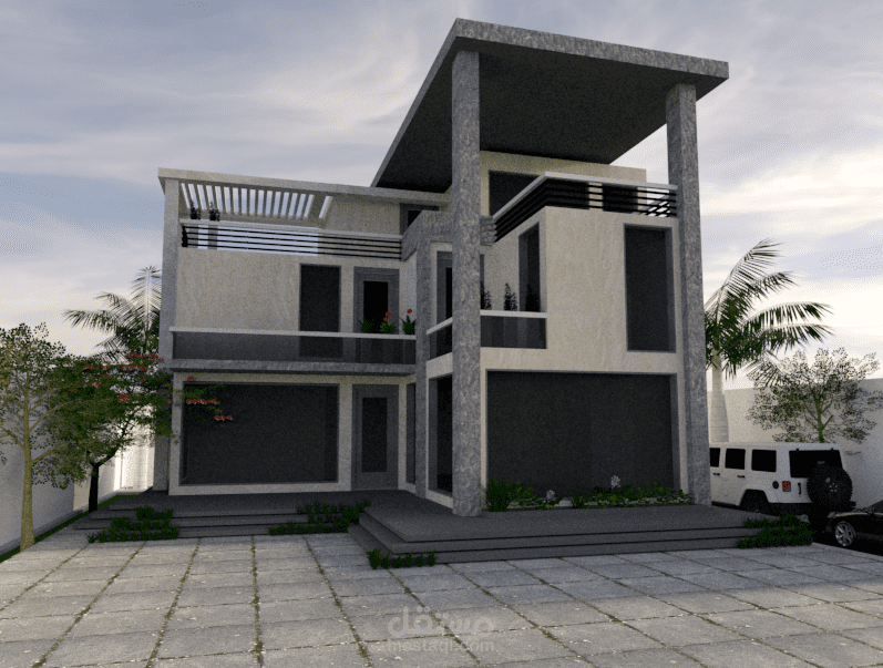 تصميم واجهات ومجسم 3D