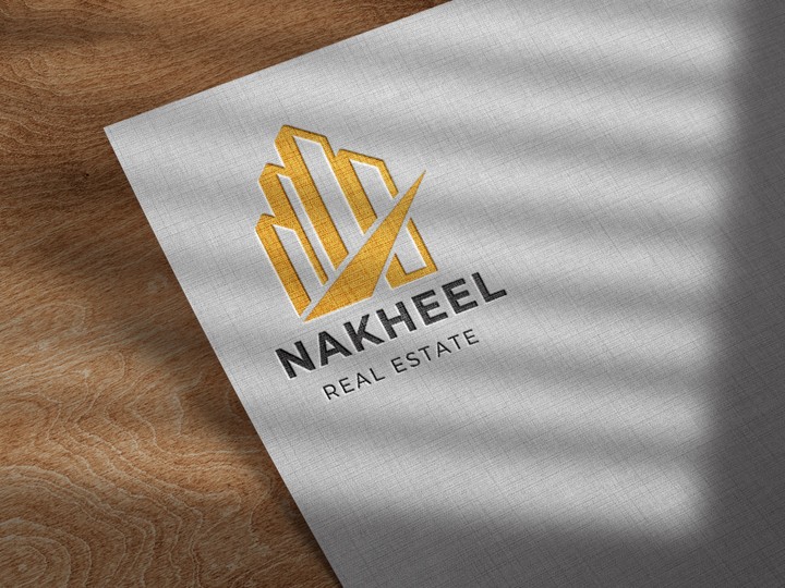 تصميم لوجو لشركة Nakheel للتطوير العقاري