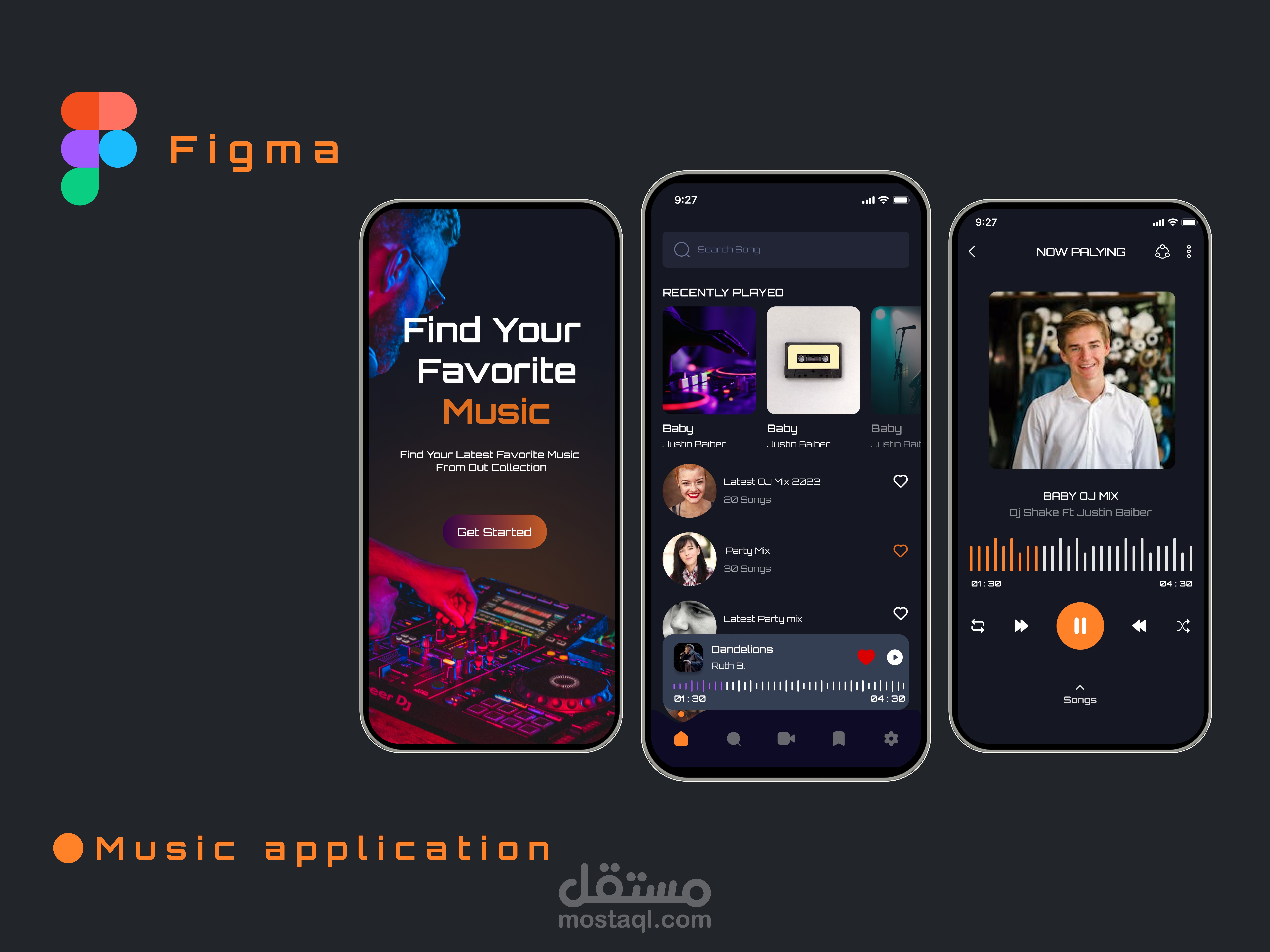 Music application - تطبيق موسيقى | مستقل