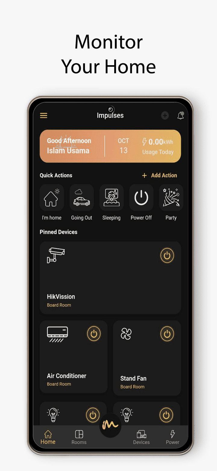 Impulses - Smart Home App