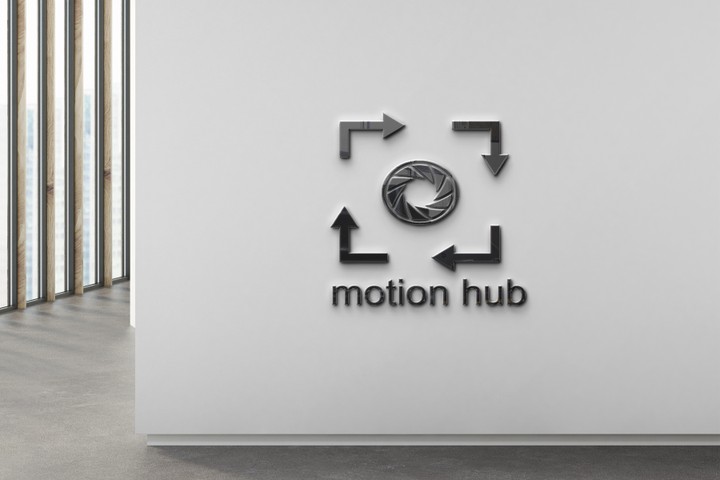 Logo Design for Motion Hub - Cinematography Company