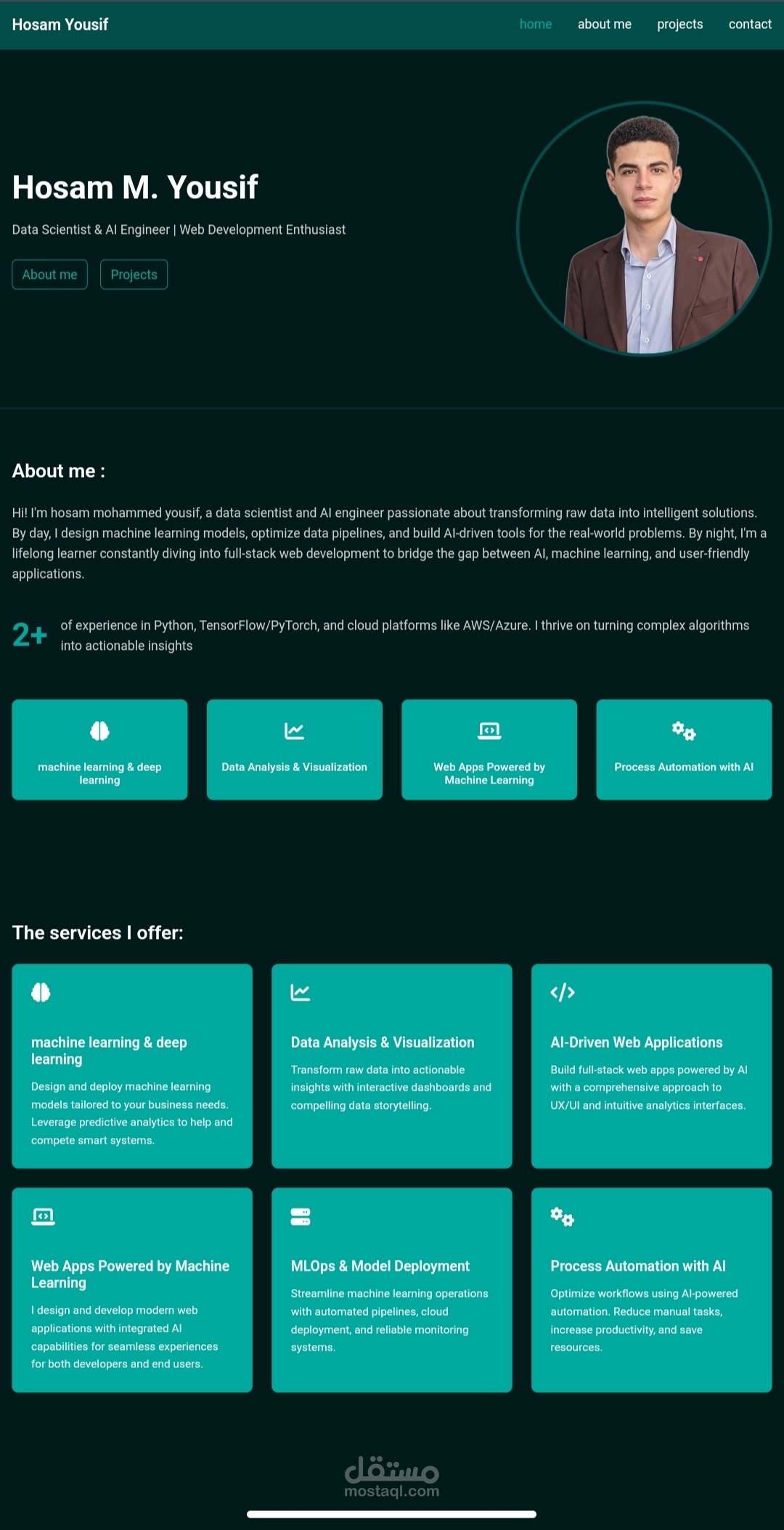 Personal portfolio