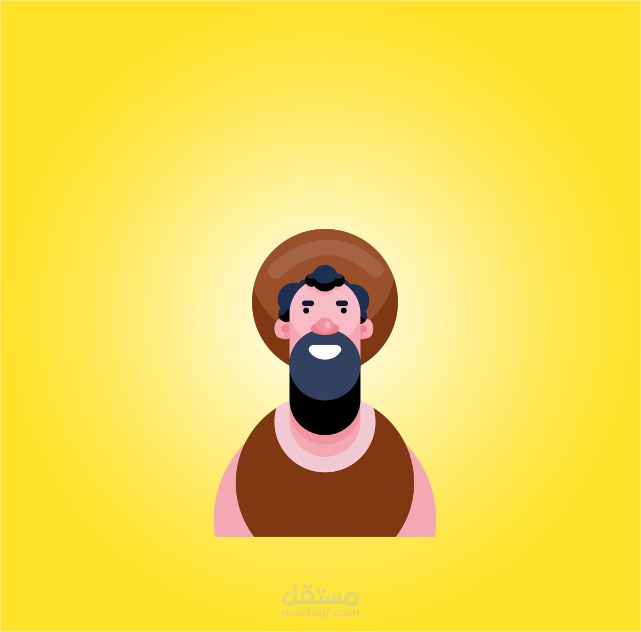 Flat Design Character