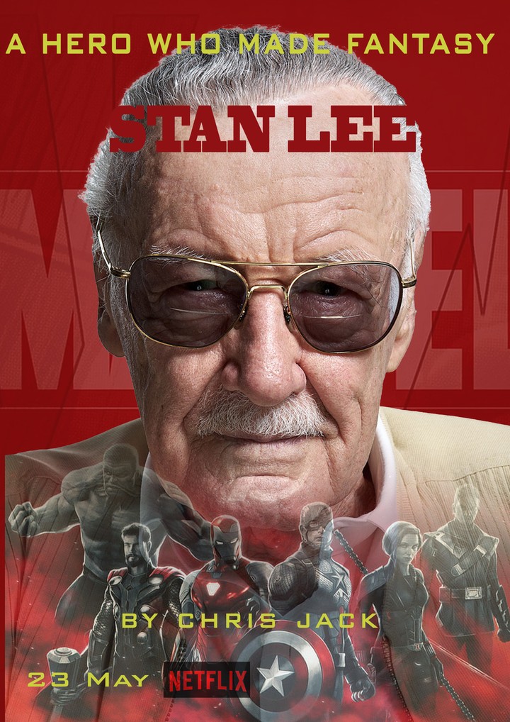 بوستر لفيلم وثائقى عن شخصيه STAN LEE