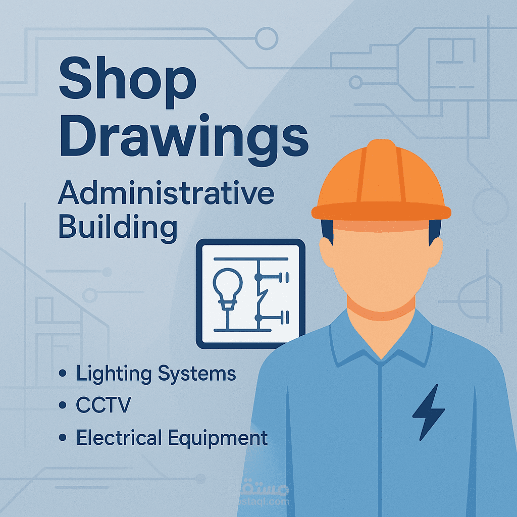 Full Electrical & Low Current Shop Drawings for an Administrative Building