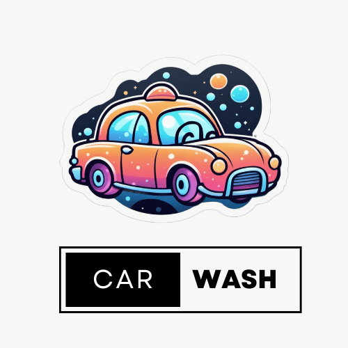 Car wash logo