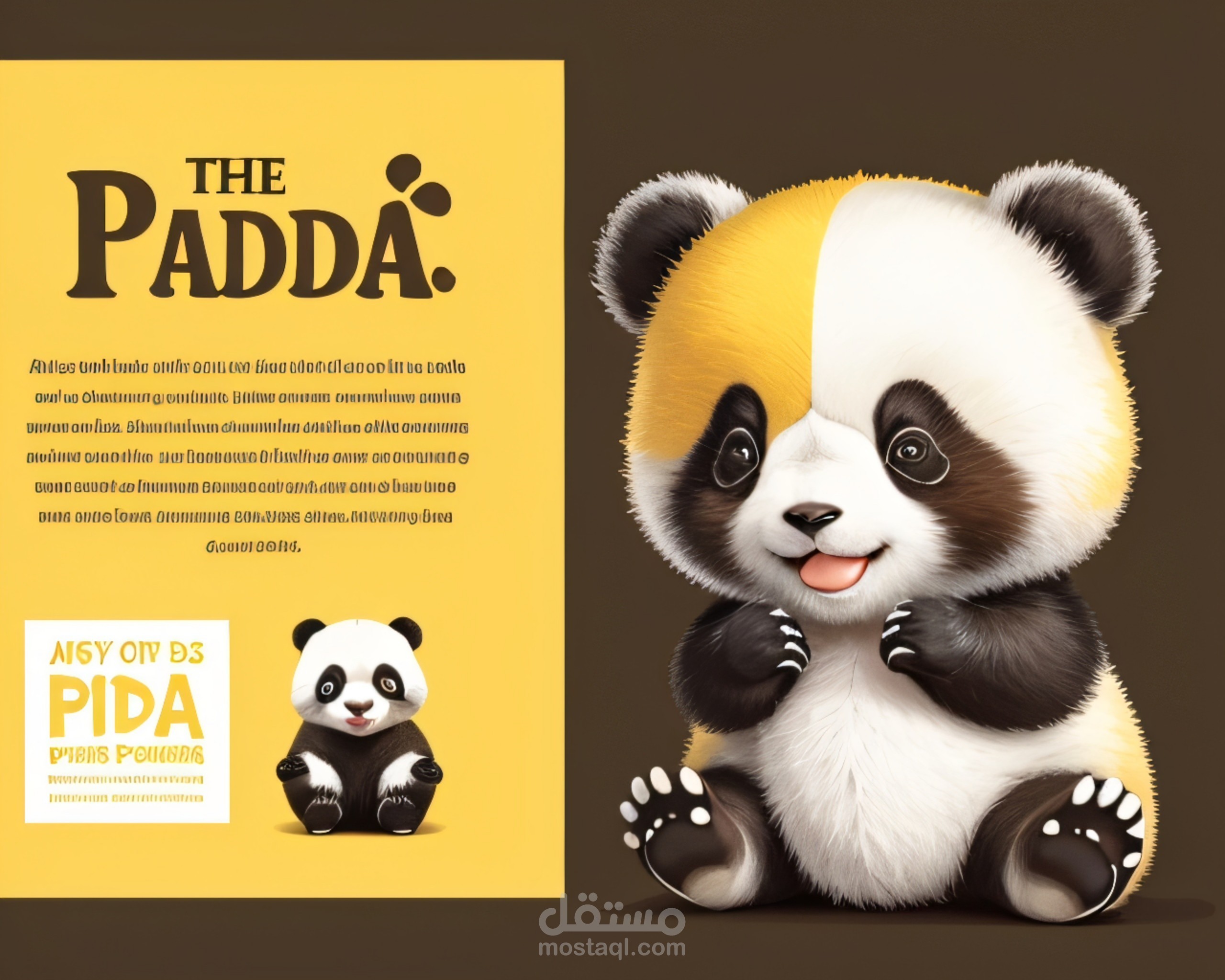 إعلان لمتجر إلكتروني Panda Store