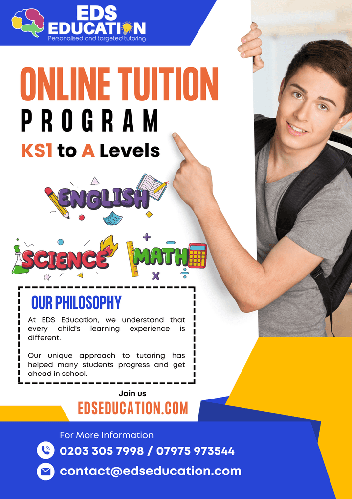 Online tutoring advertising post