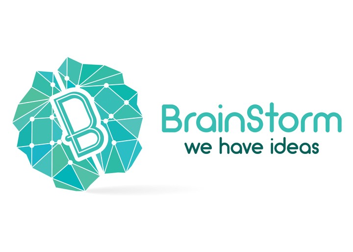 لوجو لشركه باسم brain storm