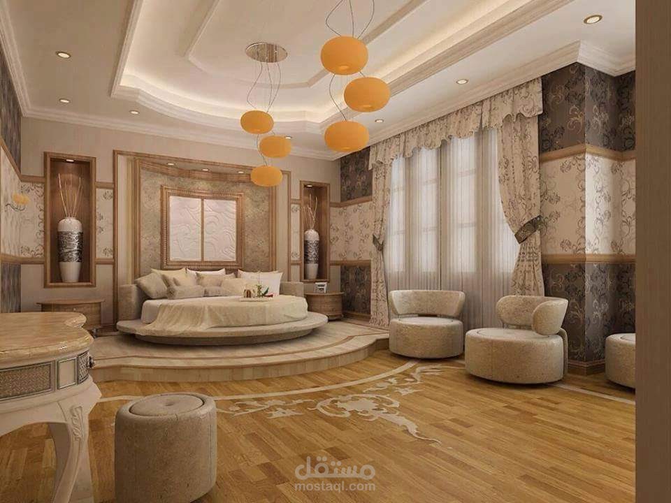 تصميم داخلي غرف نوم