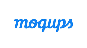 Moqups of a mobile application