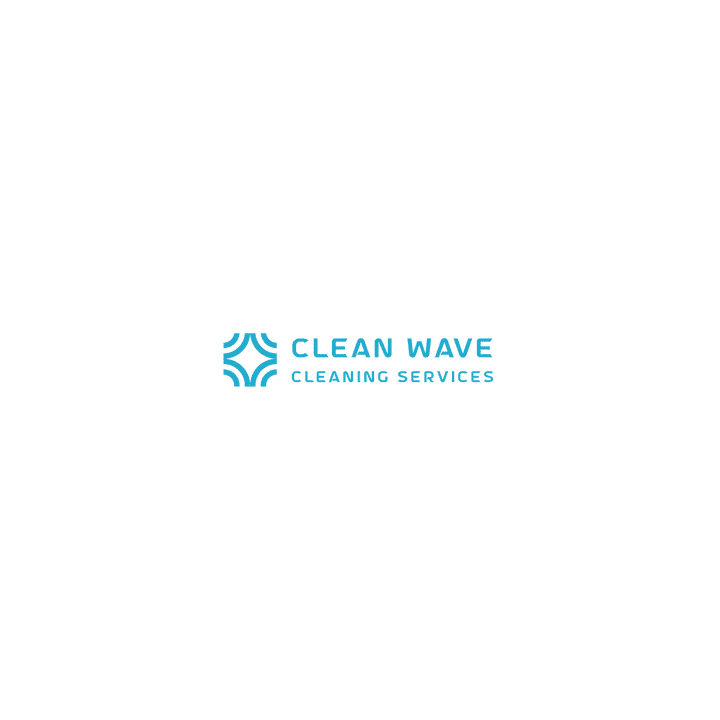 شعار شركة خدمات تنظيف.