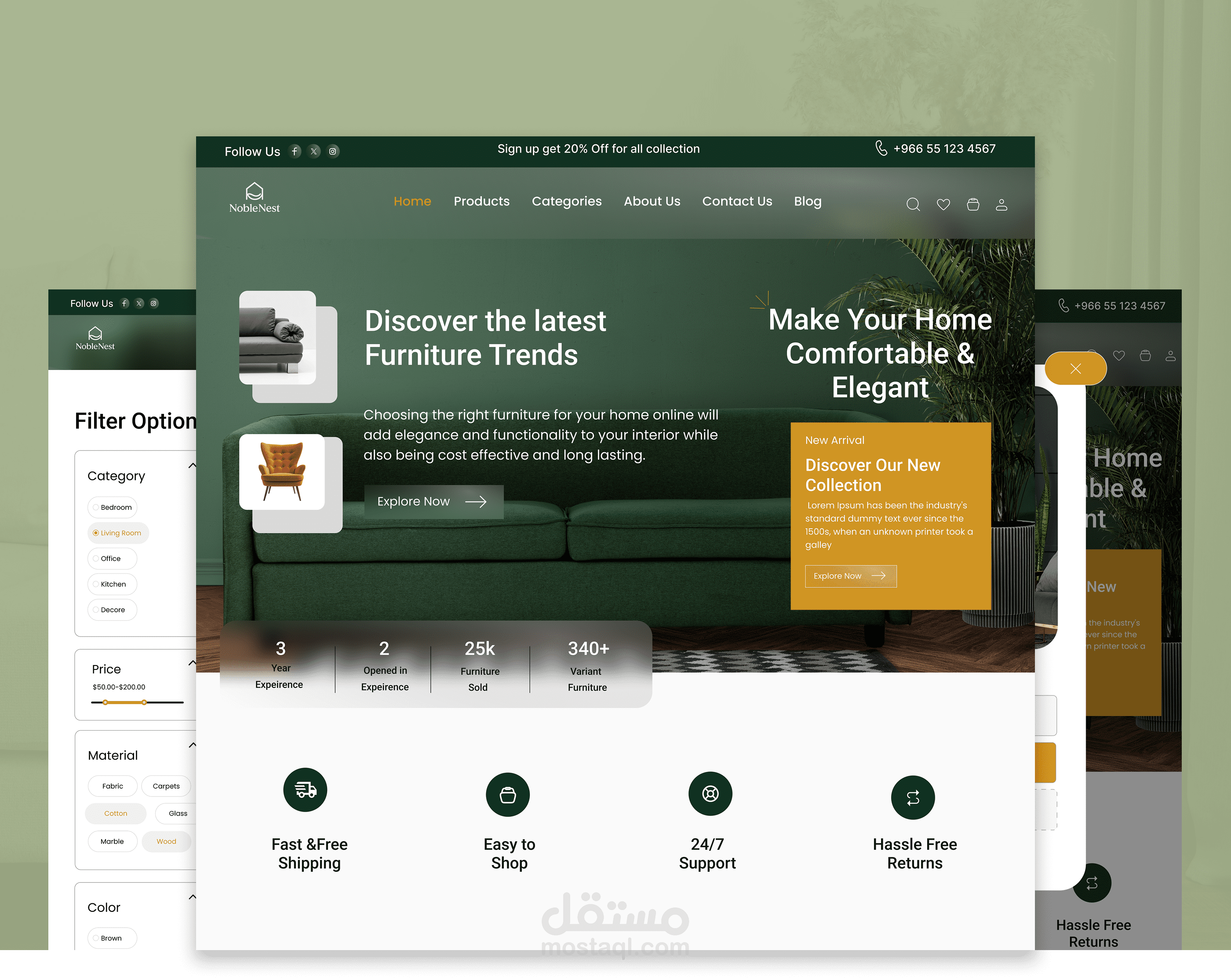NableNest – Furniture E-Commerce Website