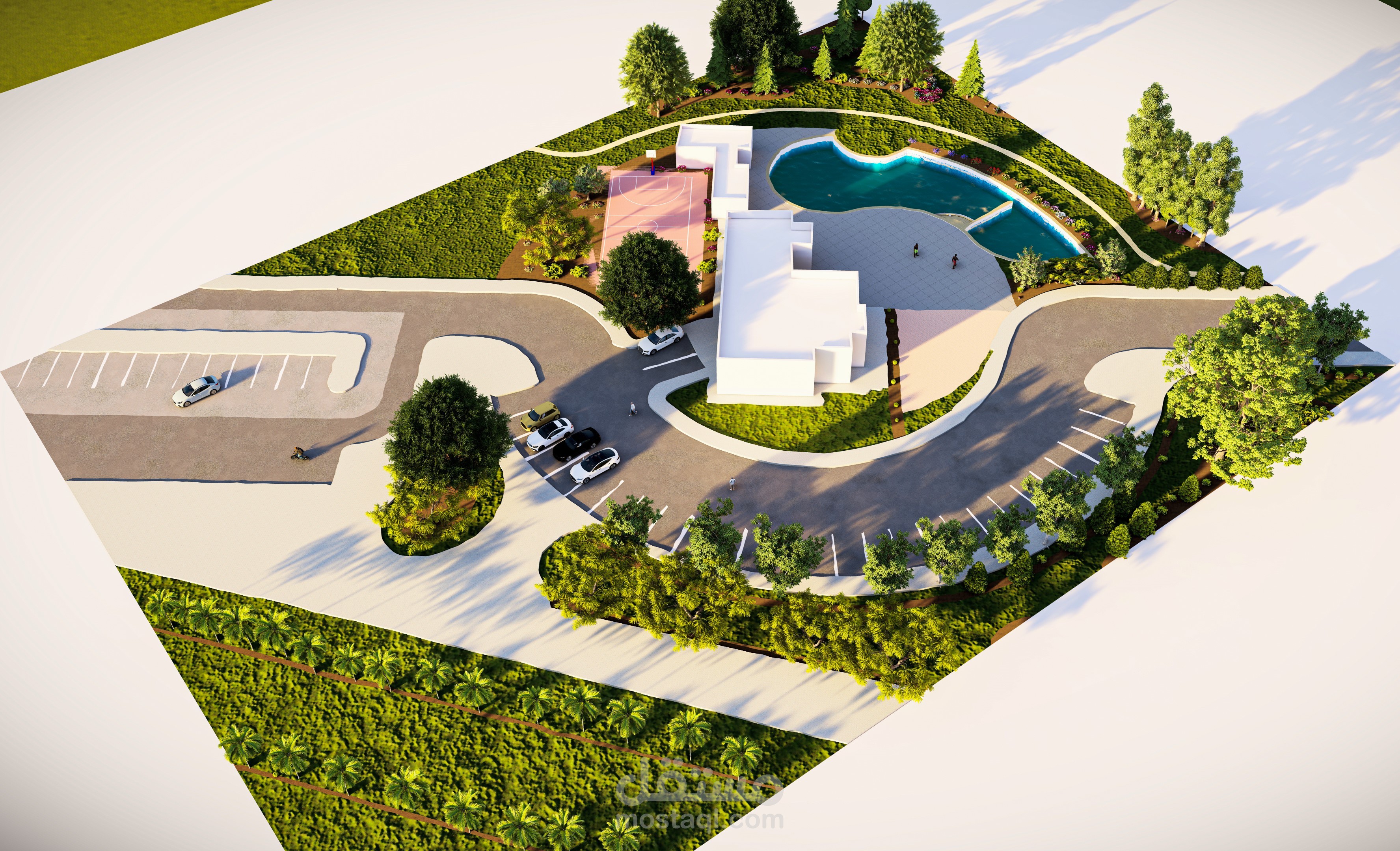 تصميم حديقة عامة