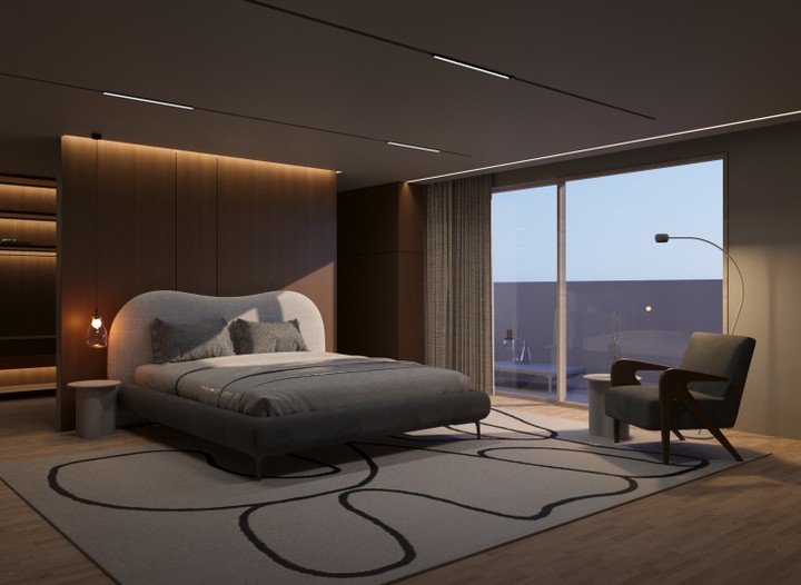 تصميم داخلي ثلاثي الأبعاد باستخدام 3ds Max وV-Ray بإخراج واقعي احترافي