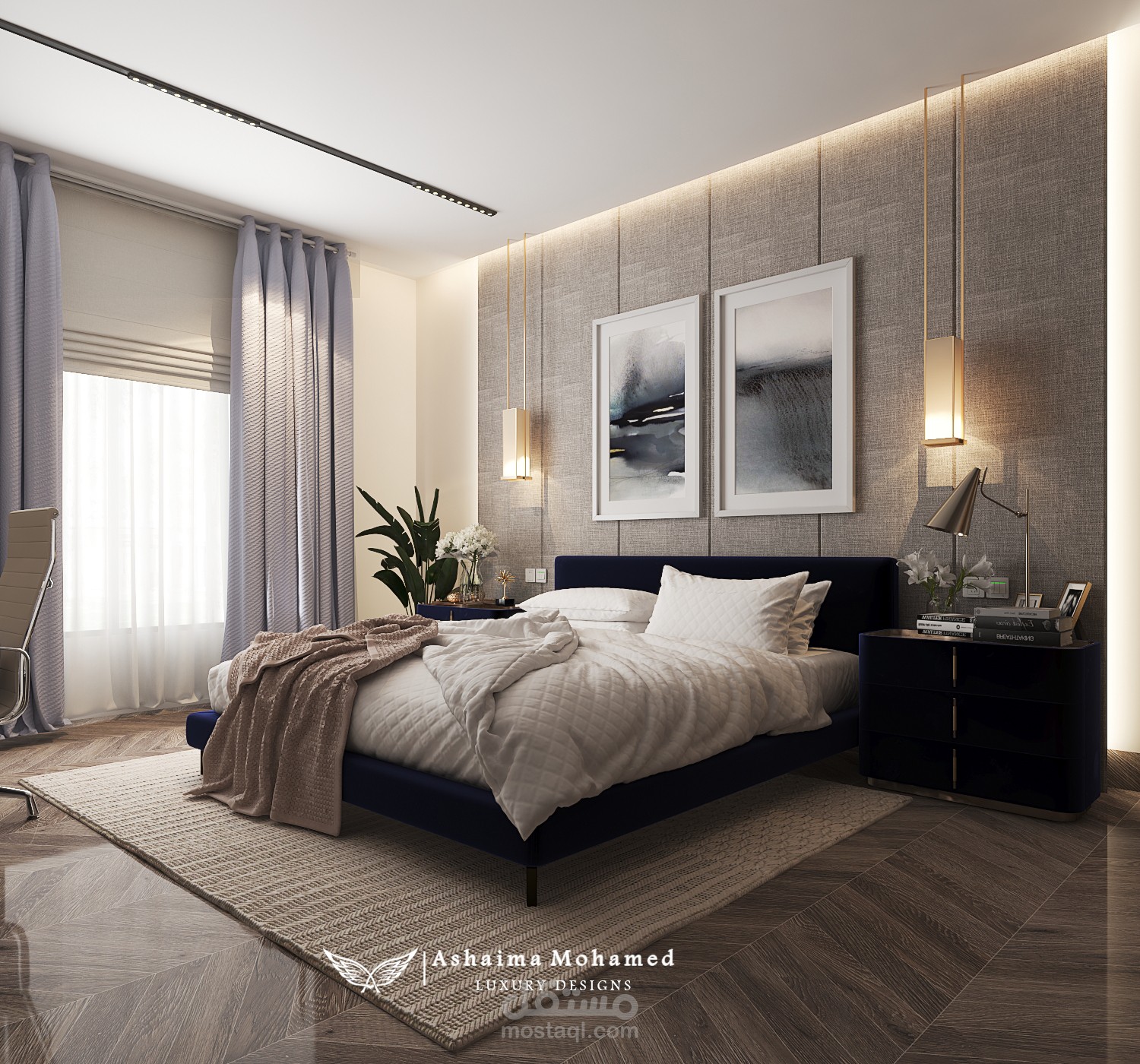 modern bedroom