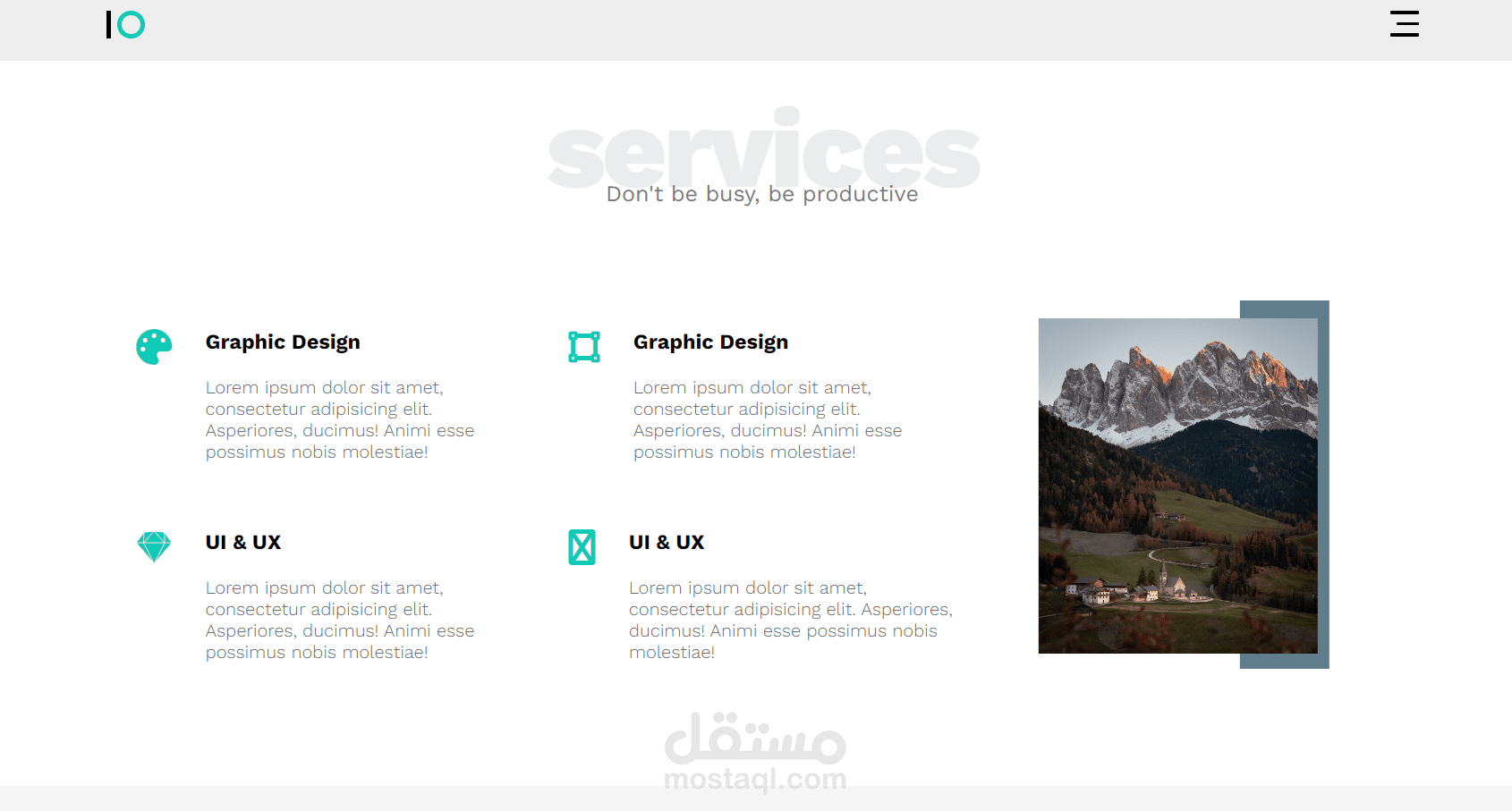 تصميم موقع باستخدم لغة (html , css ) فقط تصميم عصري وأنيق ومتجاوب مع جميع الاجهزه الالكترونيه