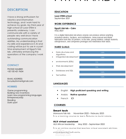 CV maker